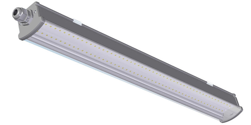 LED Triproof Batten Light IP65 PC body 20/40/50/60W PZ-HP-F