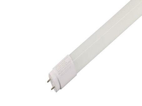 What material is used for the LED single-tube tri-proof lamp?